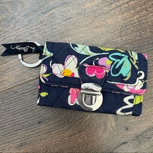 Vera Bradley ID Keychain